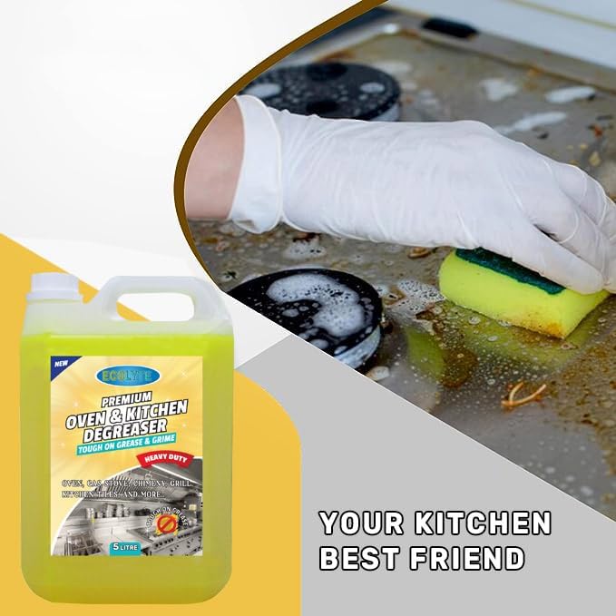 ECOLYTE+ Ecolyte Premium Oven Cleaner and Kitchen Degreaser - 5 Liter - Image 4